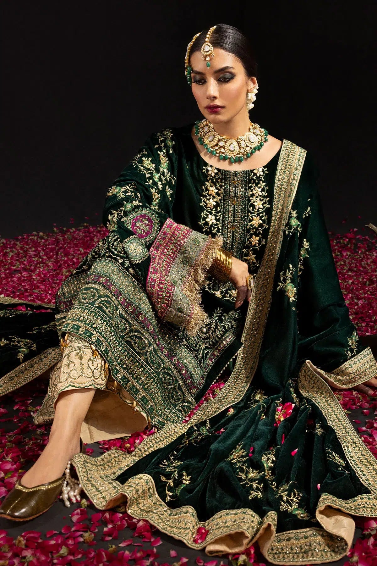 Nureh | Maya Velvet 23 | Alma - Khanumjan  Pakistani Clothes and Designer Dresses in UK, USA 