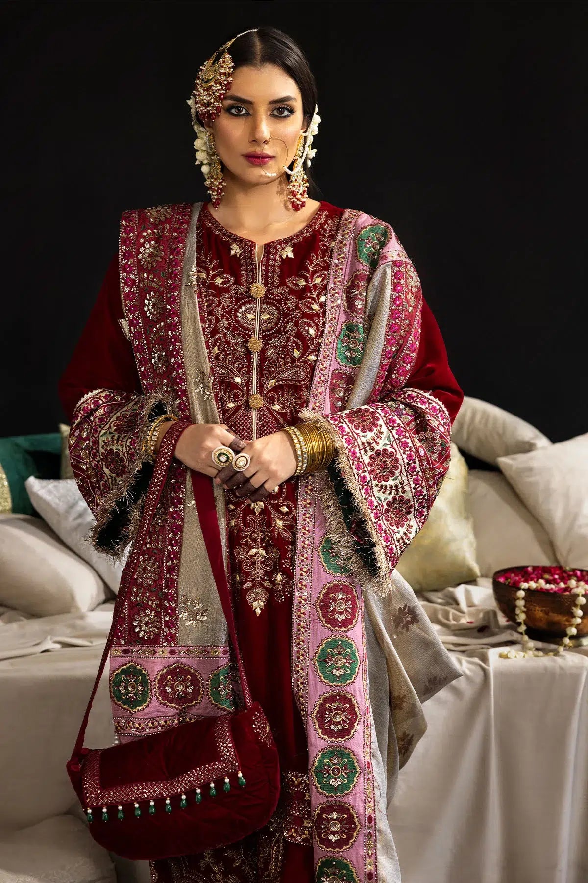 Nureh | Maya Velvet 23 | Zahara - Khanumjan  Pakistani Clothes and Designer Dresses in UK, USA 