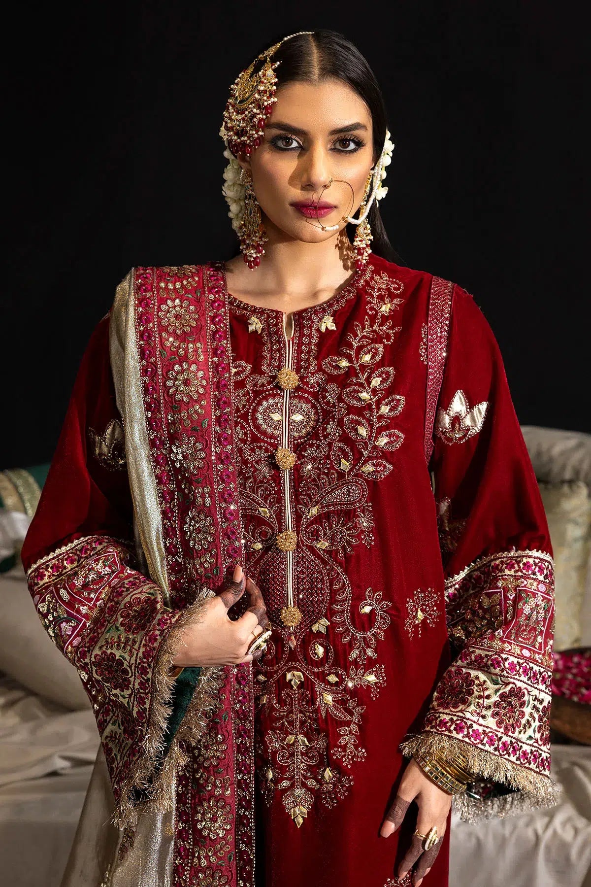 Nureh | Maya Velvet 23 | Zahara - Khanumjan  Pakistani Clothes and Designer Dresses in UK, USA 