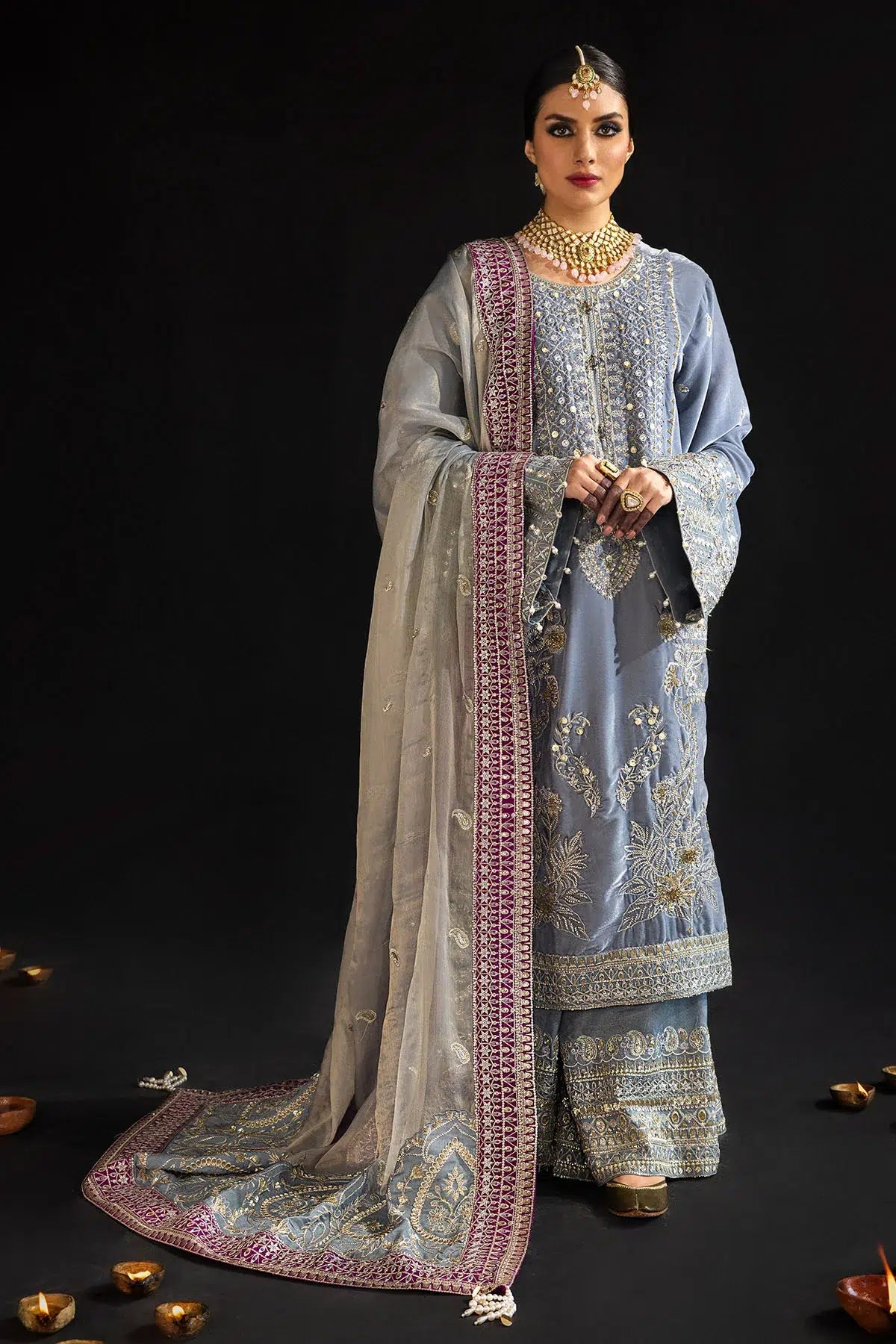 Nureh | Maya Velvet 23 | Mahal - Khanumjan  Pakistani Clothes and Designer Dresses in UK, USA 