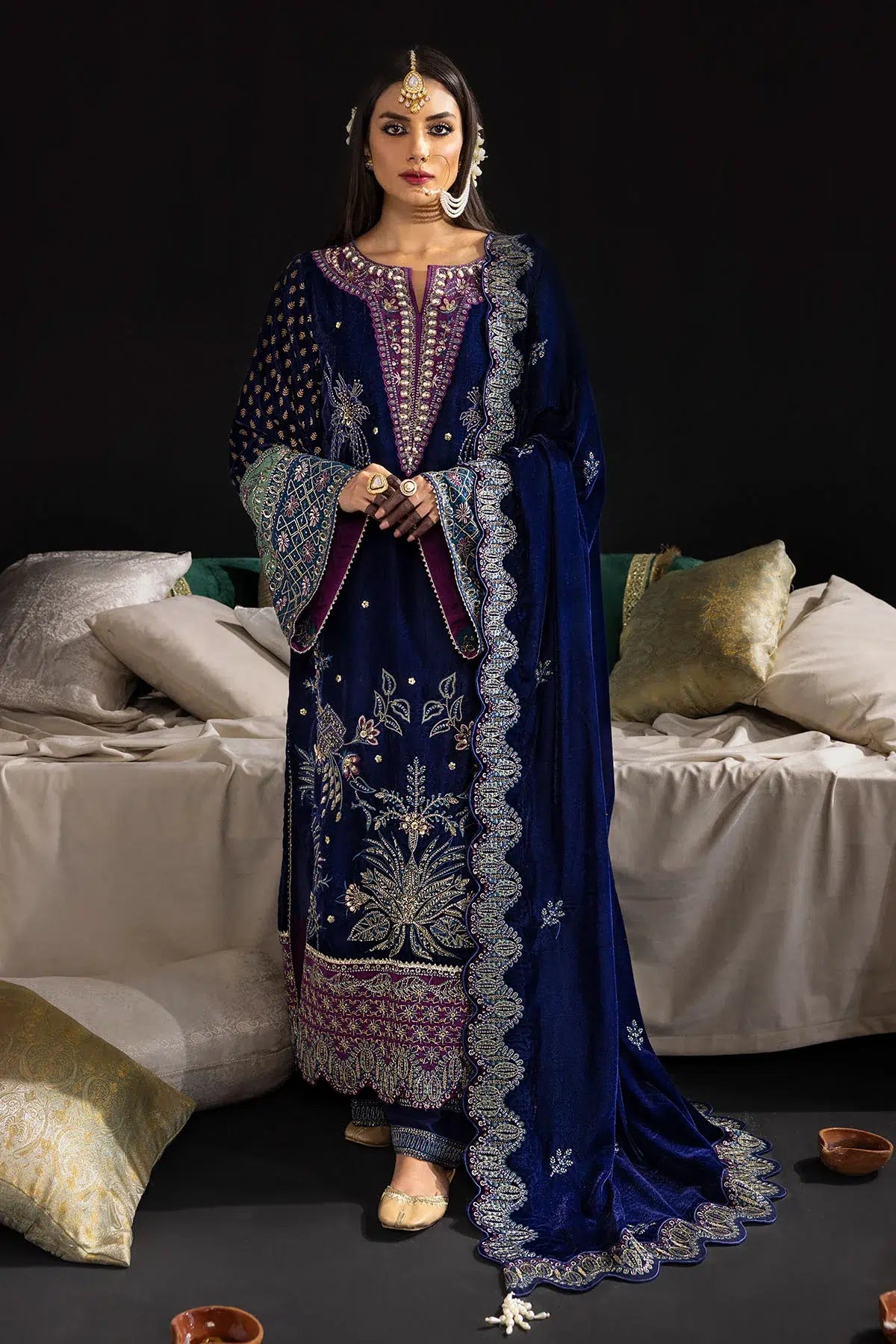 Nureh | Maya Velvet 23 | Nooreza - Khanumjan  Pakistani Clothes and Designer Dresses in UK, USA 