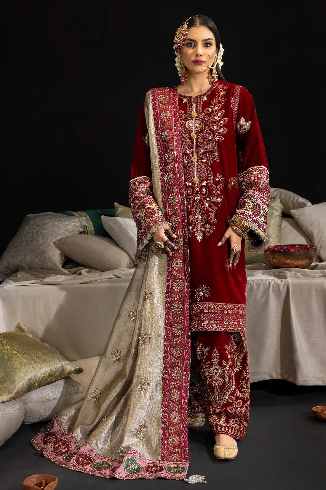 Nureh | Maya Velvet 23 | Zahara - Khanumjan  Pakistani Clothes and Designer Dresses in UK, USA 