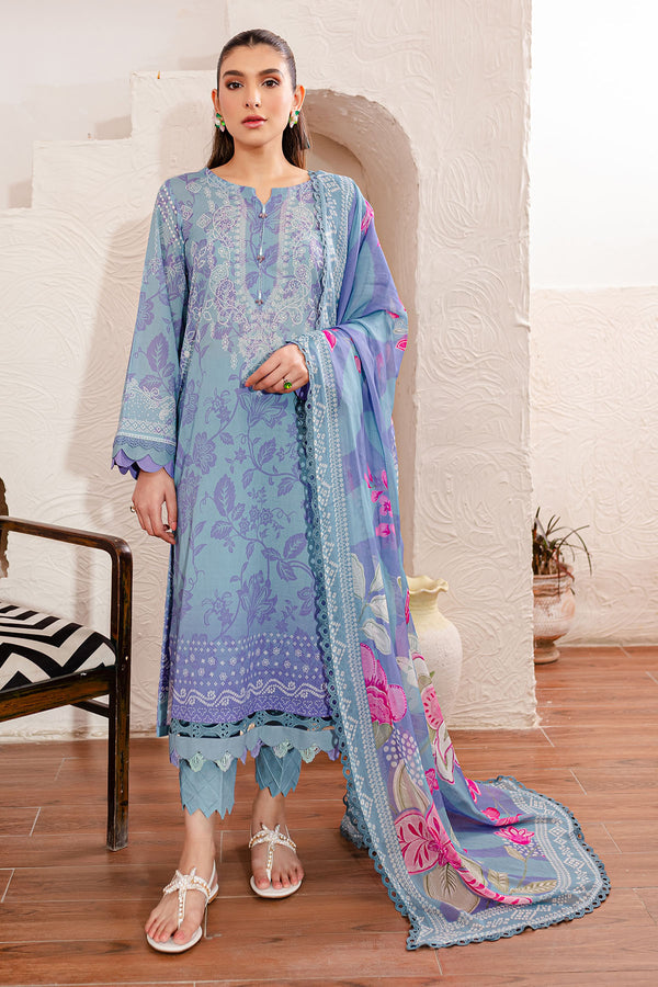 Nureh | Printed Lawn | SP-102 - Khanumjan  Pakistani Clothes and Designer Dresses in UK, USA 