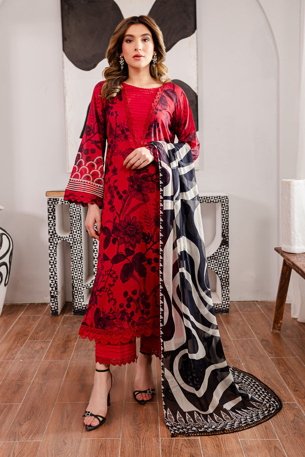 Nureh | Printed Lawn | SP-100 - Khanumjan  Pakistani Clothes and Designer Dresses in UK, USA 