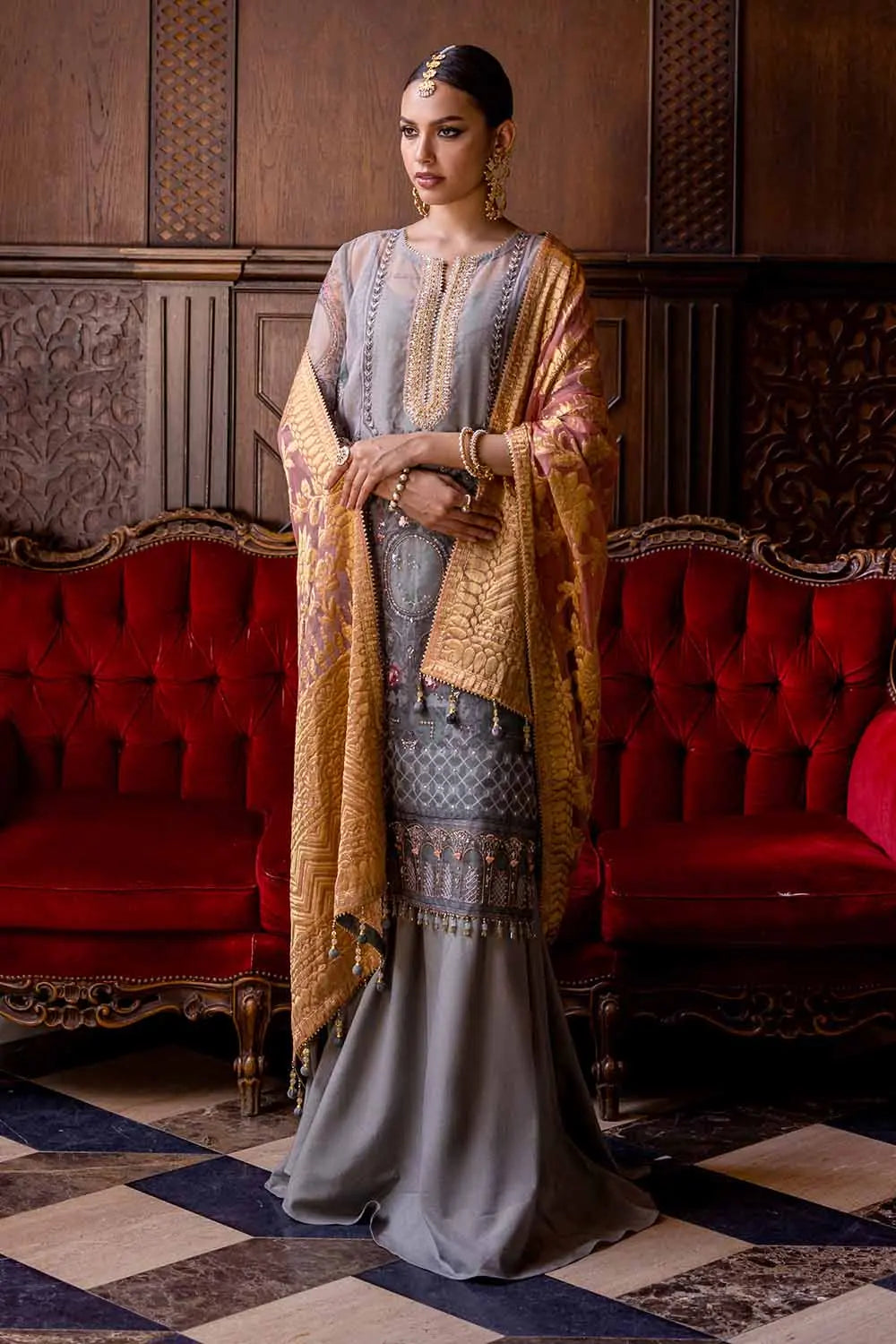 Gul Ahmed | Wedding Collection 24 | PRW-32071 - Khanumjan  Pakistani Clothes and Designer Dresses in UK, USA 