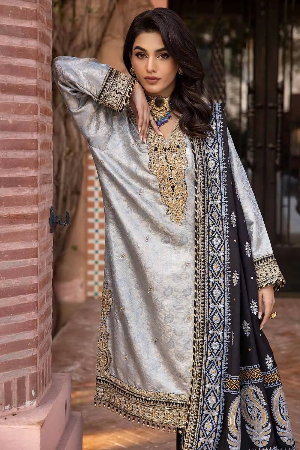 Gul Ahmed | Wedding Collection 24 | PRW-32073 - Khanumjan  Pakistani Clothes and Designer Dresses in UK, USA 