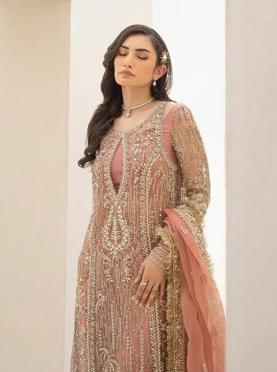 Qalamkar | Couture 23 | C-06 ROSA - Khanumjan  Pakistani Clothes and Designer Dresses in UK, USA 