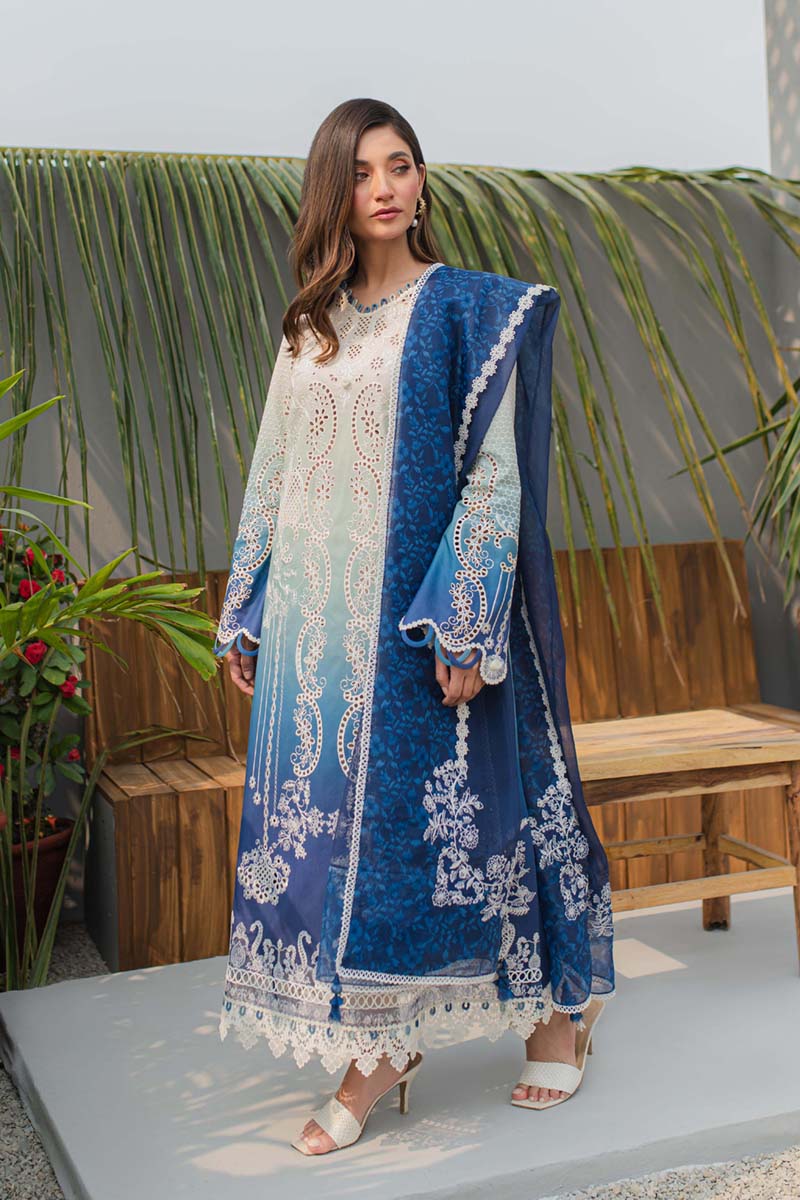 Qalamkar | Q Line Lawn Collection | JK-07 ELZA - Khanumjan  Pakistani Clothes and Designer Dresses in UK, USA 