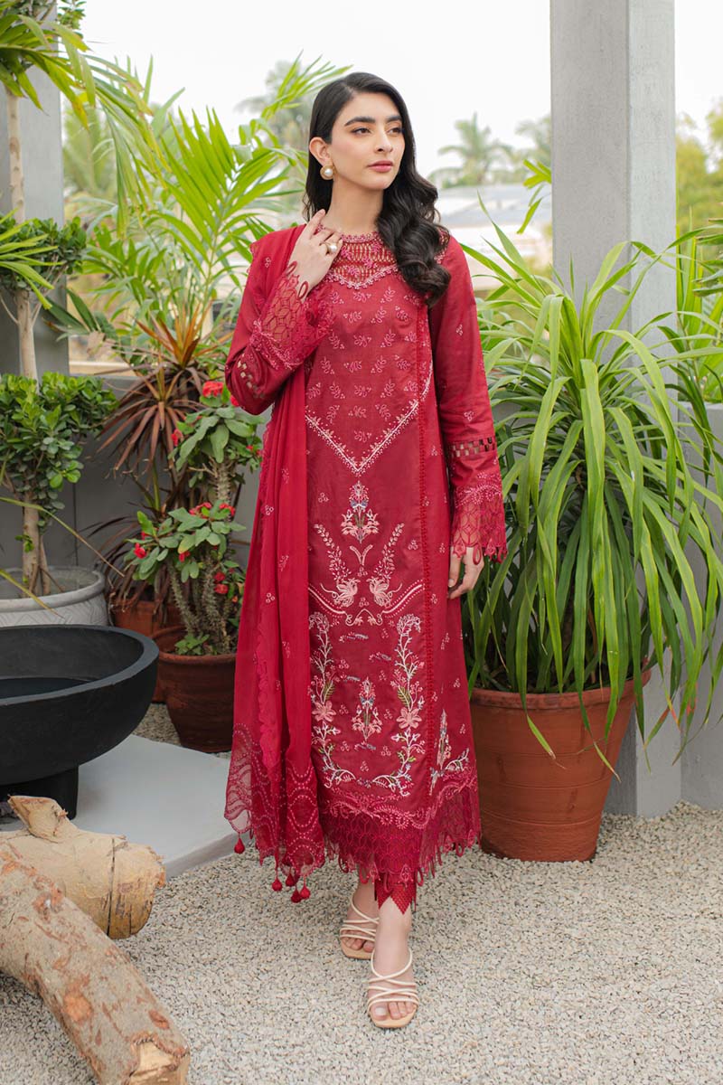 Qalamkar | Q Line Lawn Collection | JK-14 MANON - Khanumjan  Pakistani Clothes and Designer Dresses in UK, USA 