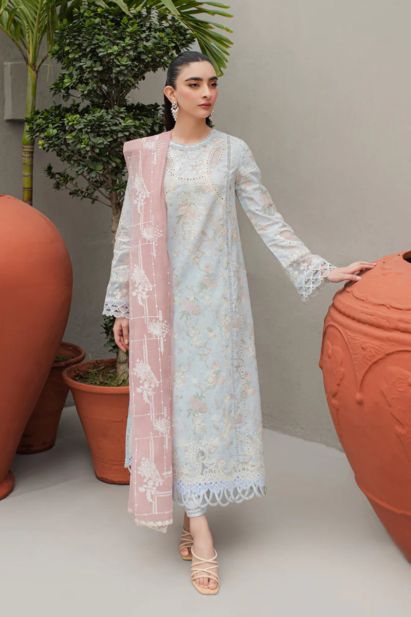 Qalamkar | Q Line Lawn Collection | JK-06 OCTAVIA - Khanumjan  Pakistani Clothes and Designer Dresses in UK, USA 