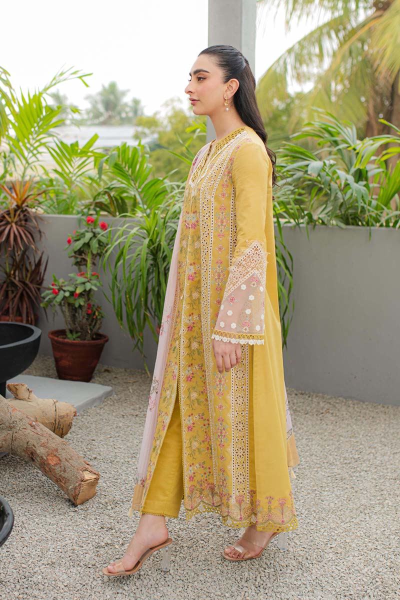Qalamkar | Q Line Lawn Collection | JK-15 MIEL - Khanumjan  Pakistani Clothes and Designer Dresses in UK, USA 