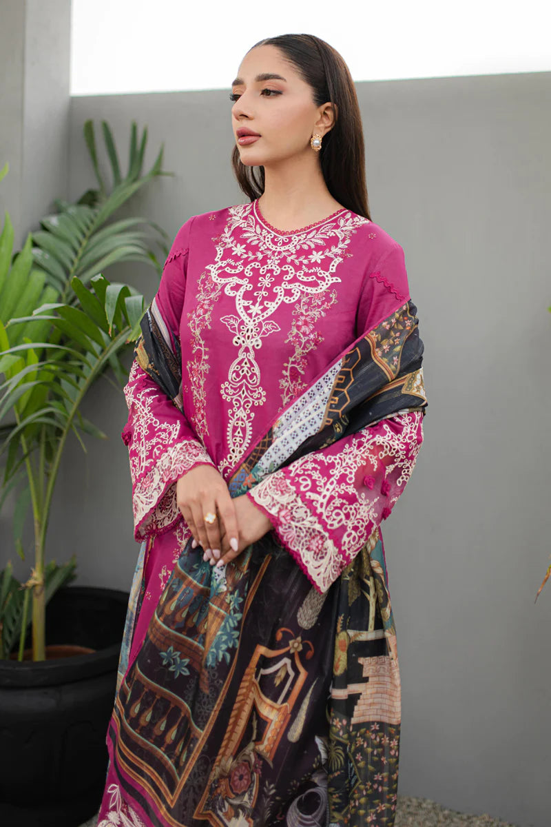 Qalamkar | Q Line Lawn Collection | JK-16 SERAPHINA - Khanumjan  Pakistani Clothes and Designer Dresses in UK, USA 