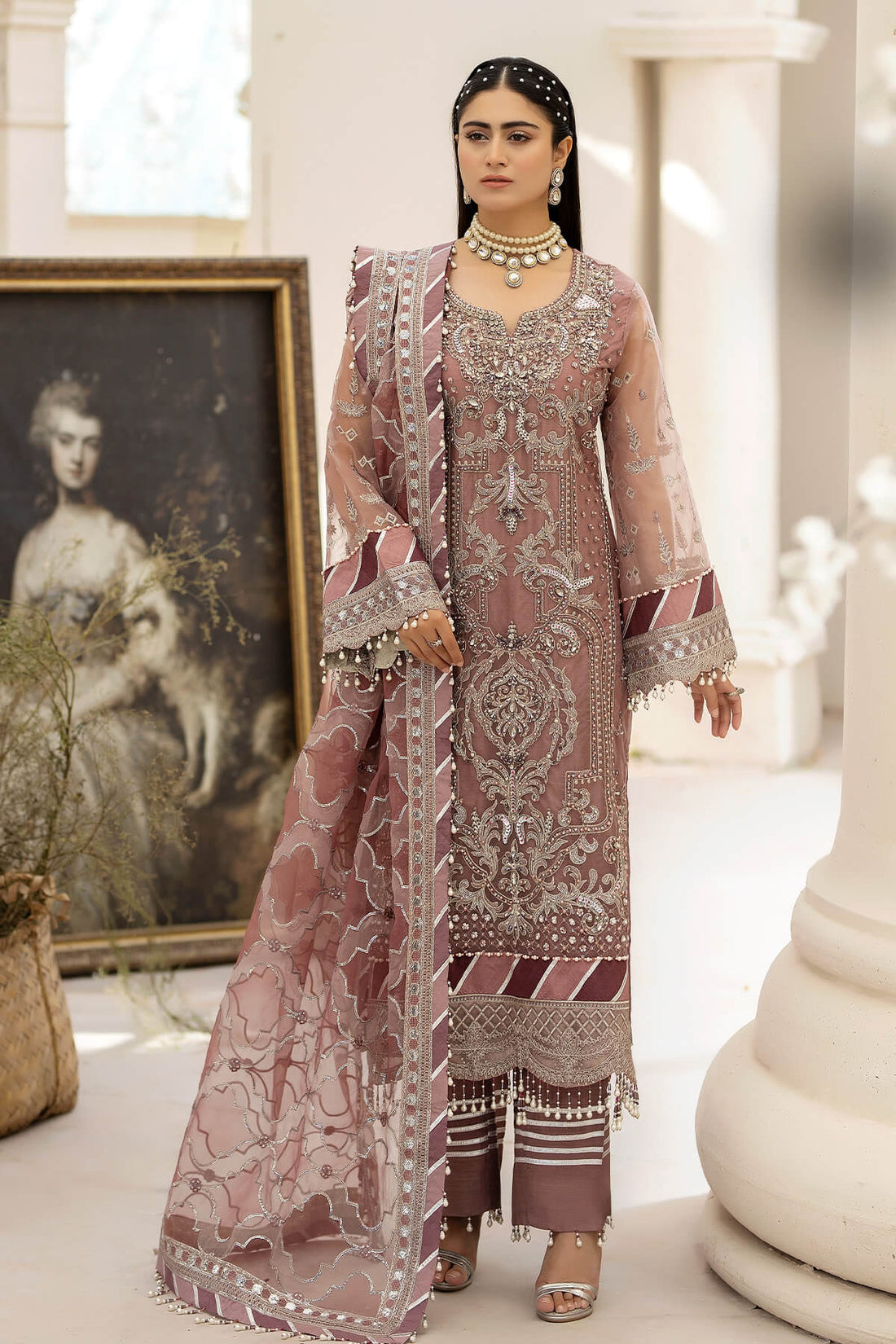 Raeesa Premium | Dehleez Formals | DL-1012 Persian Jewel - Khanumjan  Pakistani Clothes and Designer Dresses in UK, USA 