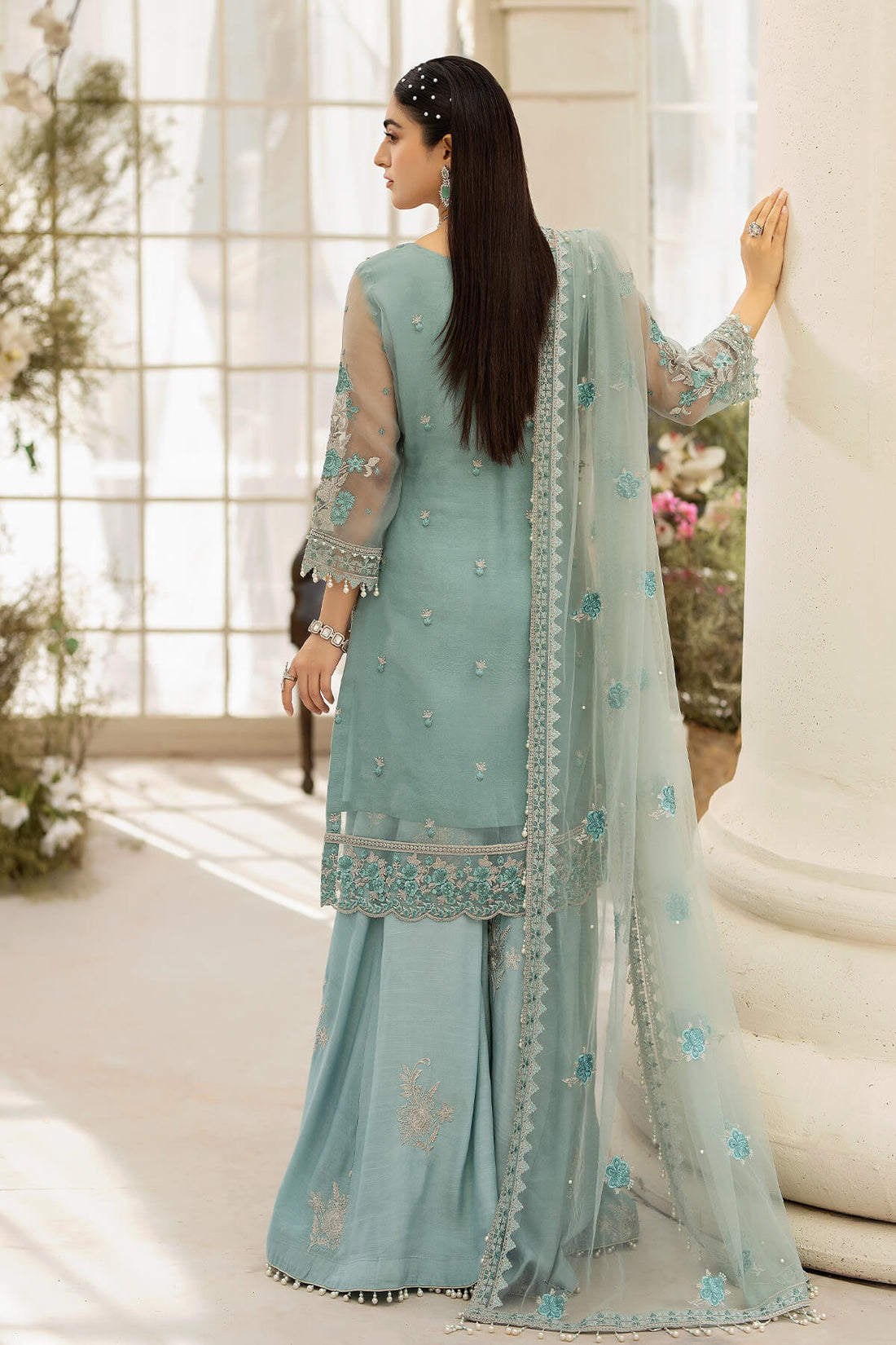 Raeesa Premium | Dehleez Formals | DL-1013 Caribbean Coast - Khanumjan  Pakistani Clothes and Designer Dresses in UK, USA 