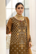 Raeesa Premium | Dehleez Formals | DL-1014 Imperial Brew - Khanumjan  Pakistani Clothes and Designer Dresses in UK, USA 