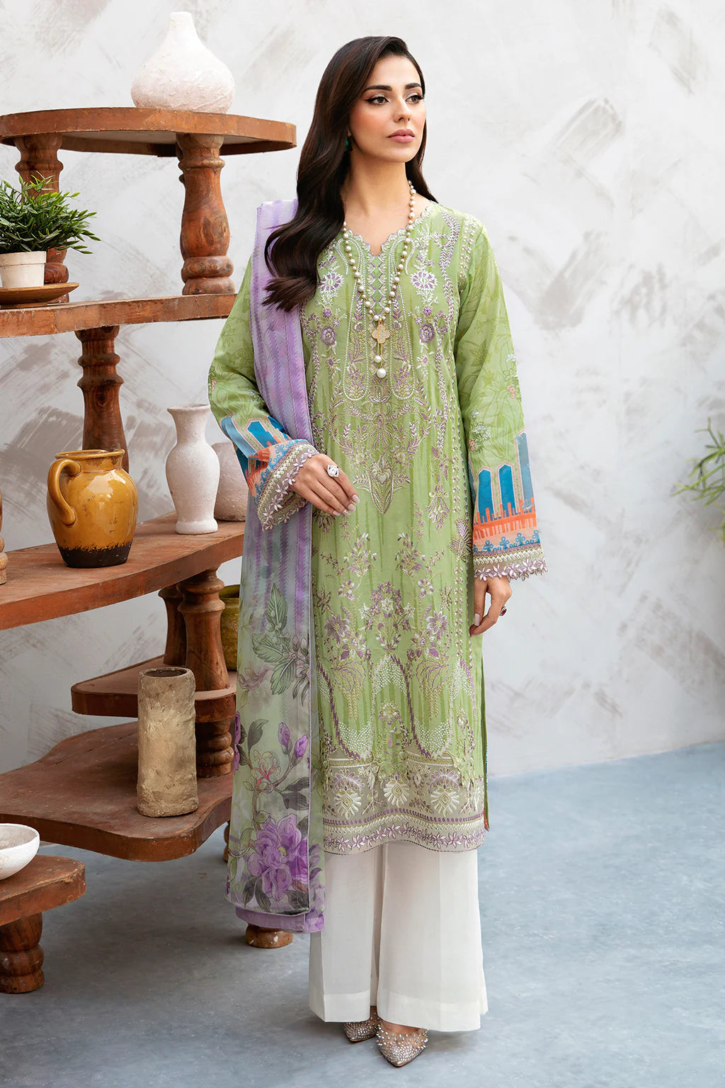 Ramsha | Ghazal Lawn 24 | L-904 - Khanumjan  Pakistani Clothes and Designer Dresses in UK, USA 