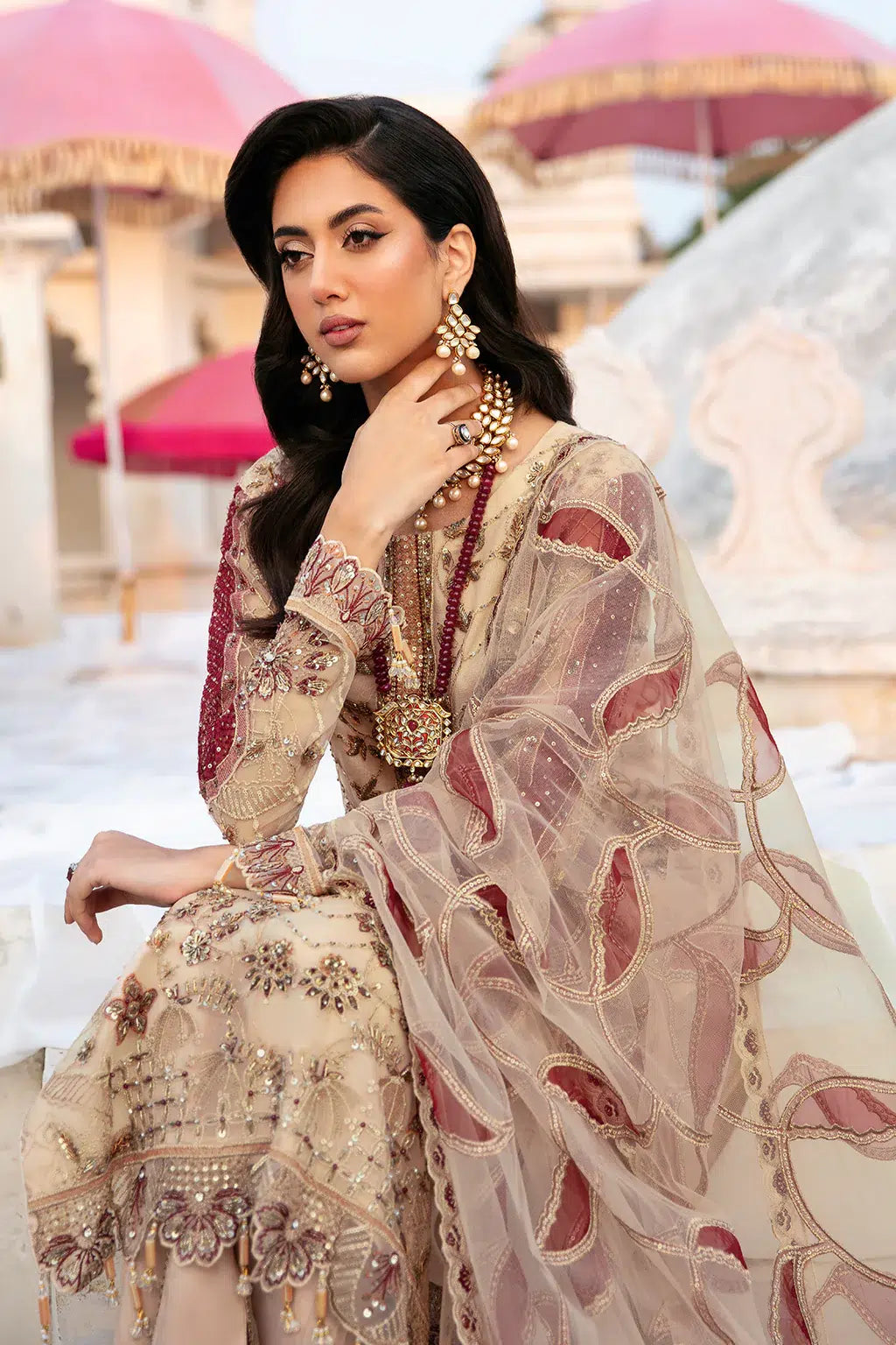 Ramsha | Luxury Wedding Collection 2023 | H-308 - Khanumjan  Pakistani Clothes and Designer Dresses in UK, USA 