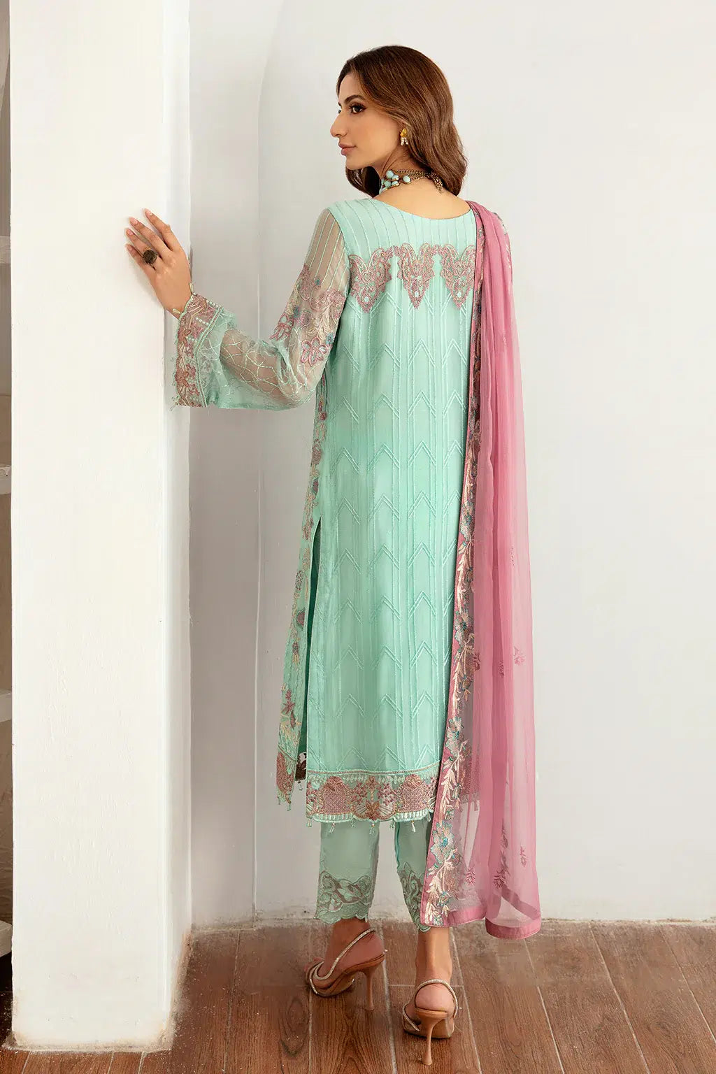 Ramsha | Rangoon Chiffon Collection | D-1107 - Khanumjan  Pakistani Clothes and Designer Dresses in UK, USA 