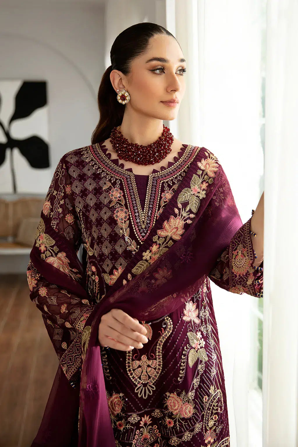 Ramsha | Rangoon Chiffon Collection | D-1104 - Khanumjan  Pakistani Clothes and Designer Dresses in UK, USA 