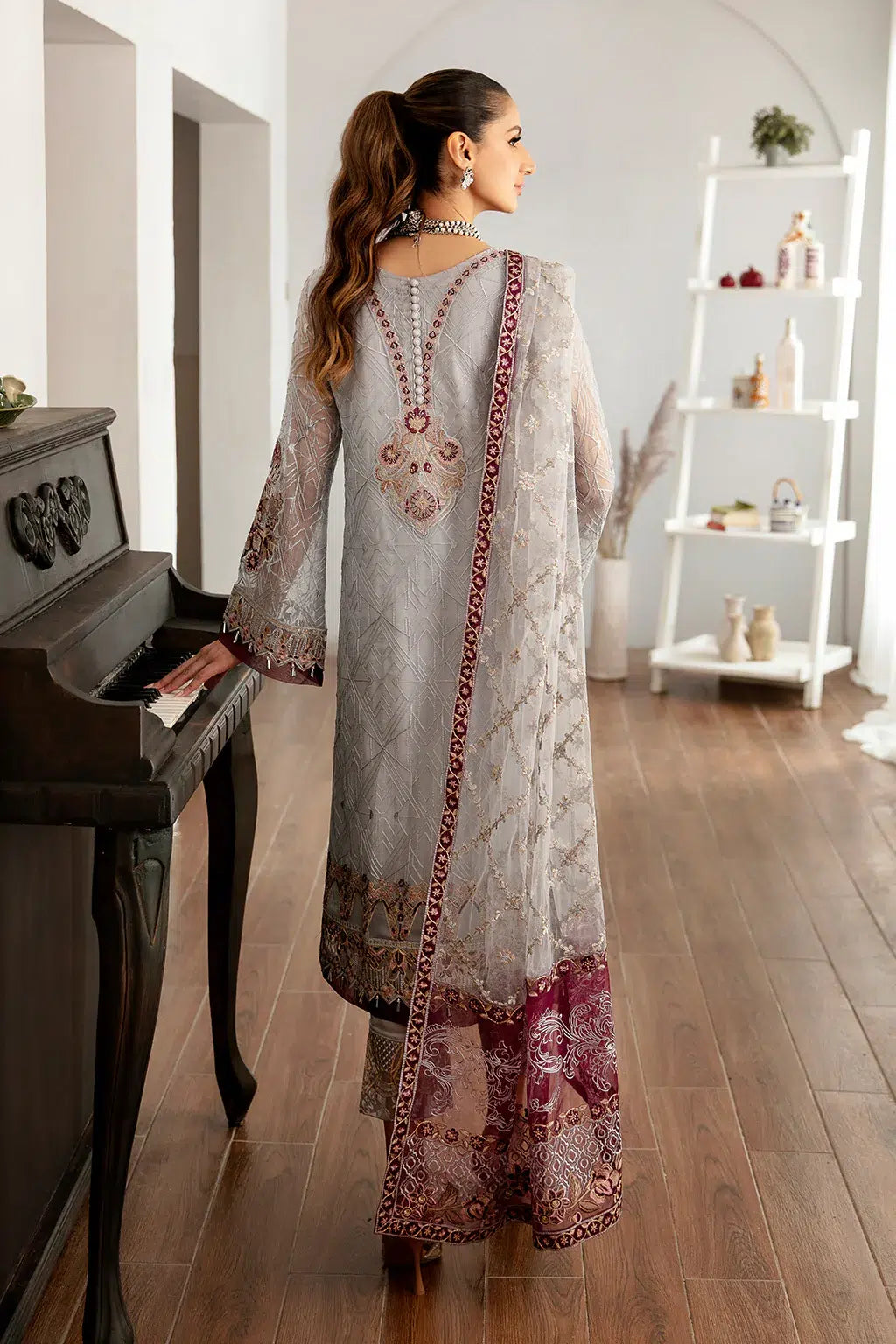 Ramsha | Rangoon Chiffon Collection | D-1109 - Khanumjan  Pakistani Clothes and Designer Dresses in UK, USA 