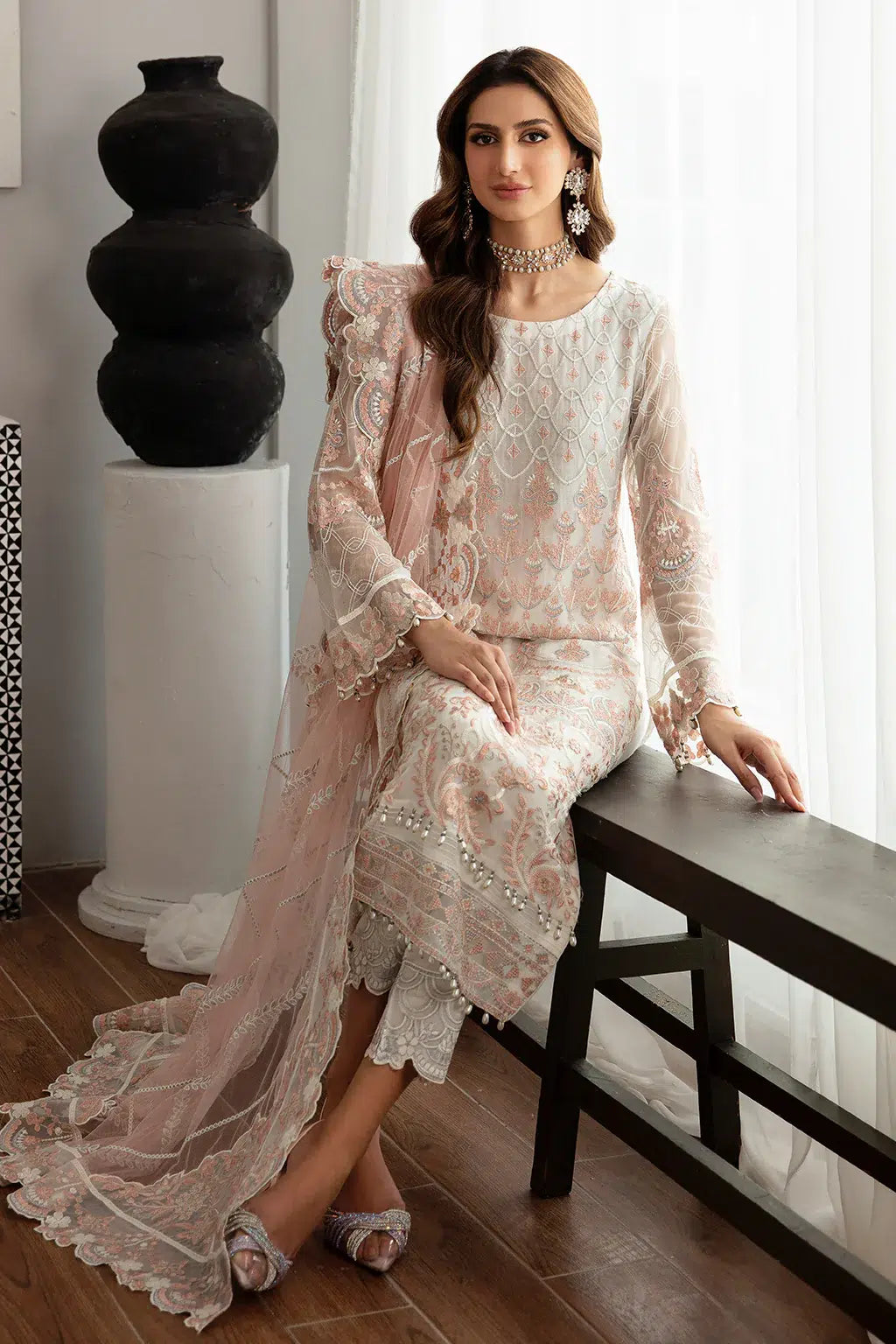 Ramsha | Rangoon Chiffon Collection | D-1103 - Khanumjan  Pakistani Clothes and Designer Dresses in UK, USA 