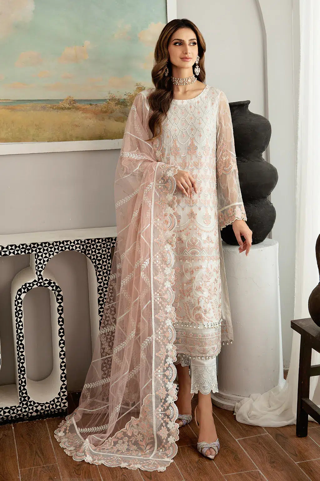 Ramsha | Rangoon Chiffon Collection | D-1103 - Khanumjan  Pakistani Clothes and Designer Dresses in UK, USA 