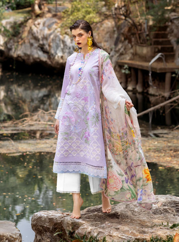 Roheenaz | Dahlia Embroidered Lawn 24 | Iris - Khanumjan  Pakistani Clothes and Designer Dresses in UK, USA 
