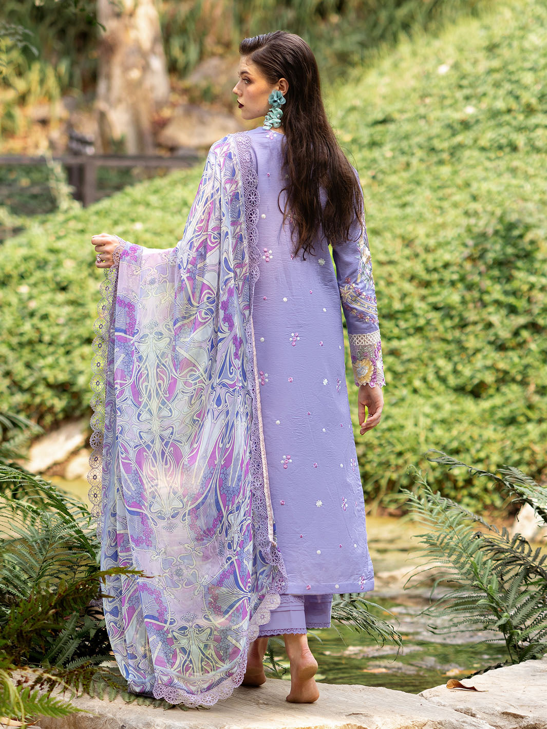 Roheenaz | Dahlia Embroidered Lawn 24 | Aster - Khanumjan  Pakistani Clothes and Designer Dresses in UK, USA 