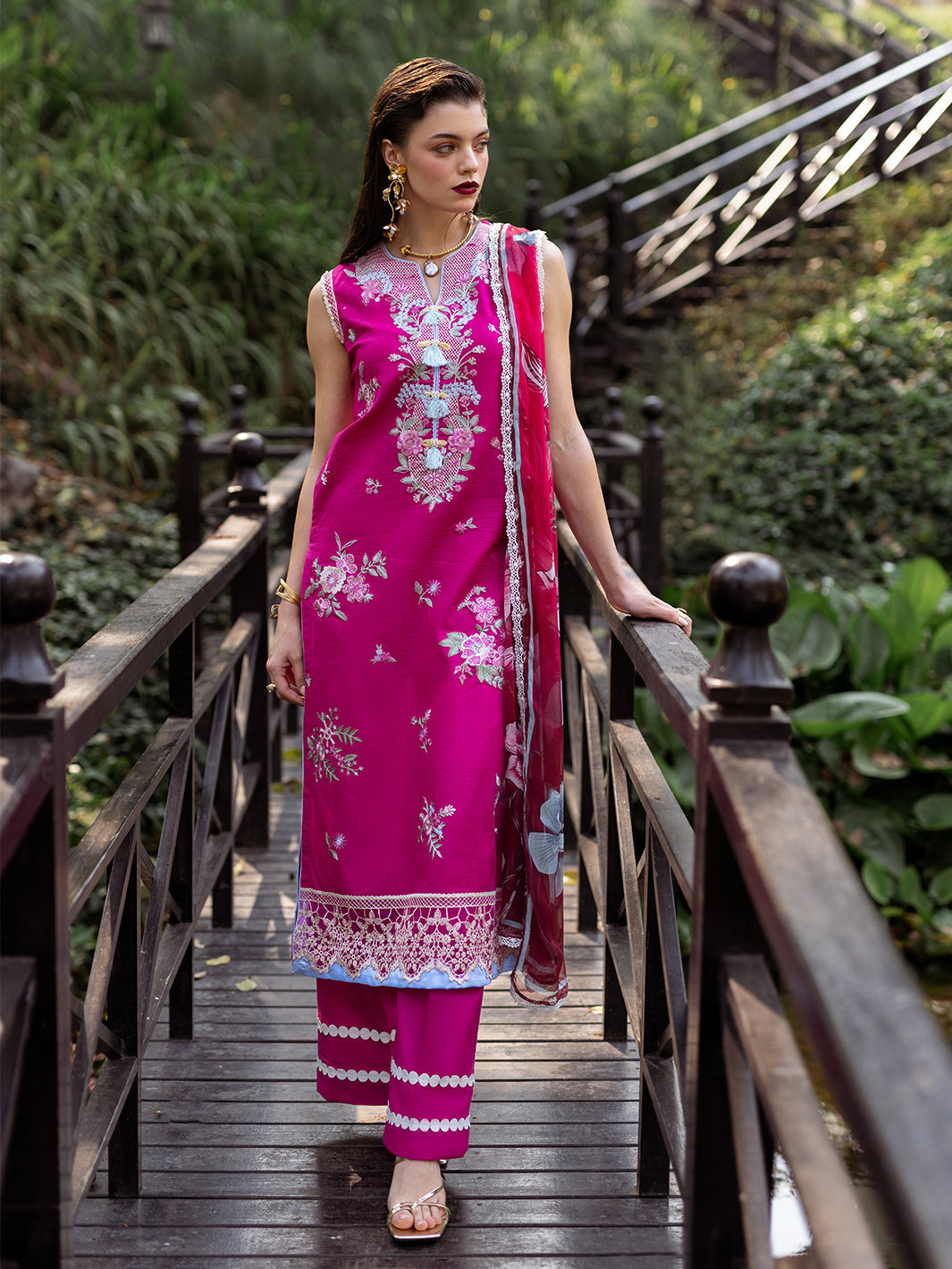 Roheenaz | Dahlia Embroidered Lawn 24 | Camellia - Khanumjan  Pakistani Clothes and Designer Dresses in UK, USA 