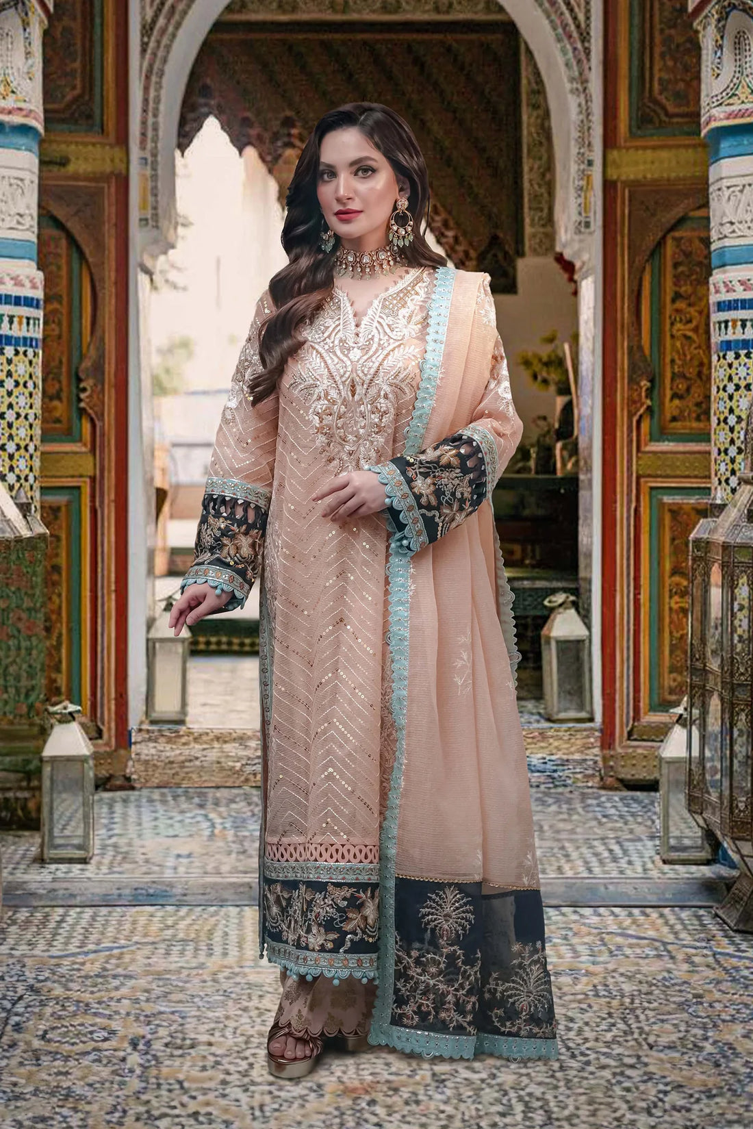 Sable Vogue | Festive Collection | FC-01-23 - Khanumjan  Pakistani Clothes and Designer Dresses in UK, USA 