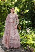 Noor by Saadia Asad | Luxury Chikankari Lawn’24 | D3-A Mink Schifli - Khanumjan  Pakistani Clothes and Designer Dresses in UK, USA 