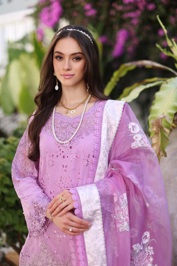 Noor by Saadia Asad | Luxury Chikankari Lawn’24 | D9-A Pink - Khanumjan  Pakistani Clothes and Designer Dresses in UK, USA 