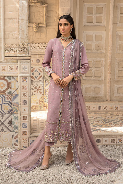 Saffron | Persia Wedding Collection | Plum Velvet - Khanumjan  Pakistani Clothes and Designer Dresses in UK, USA 