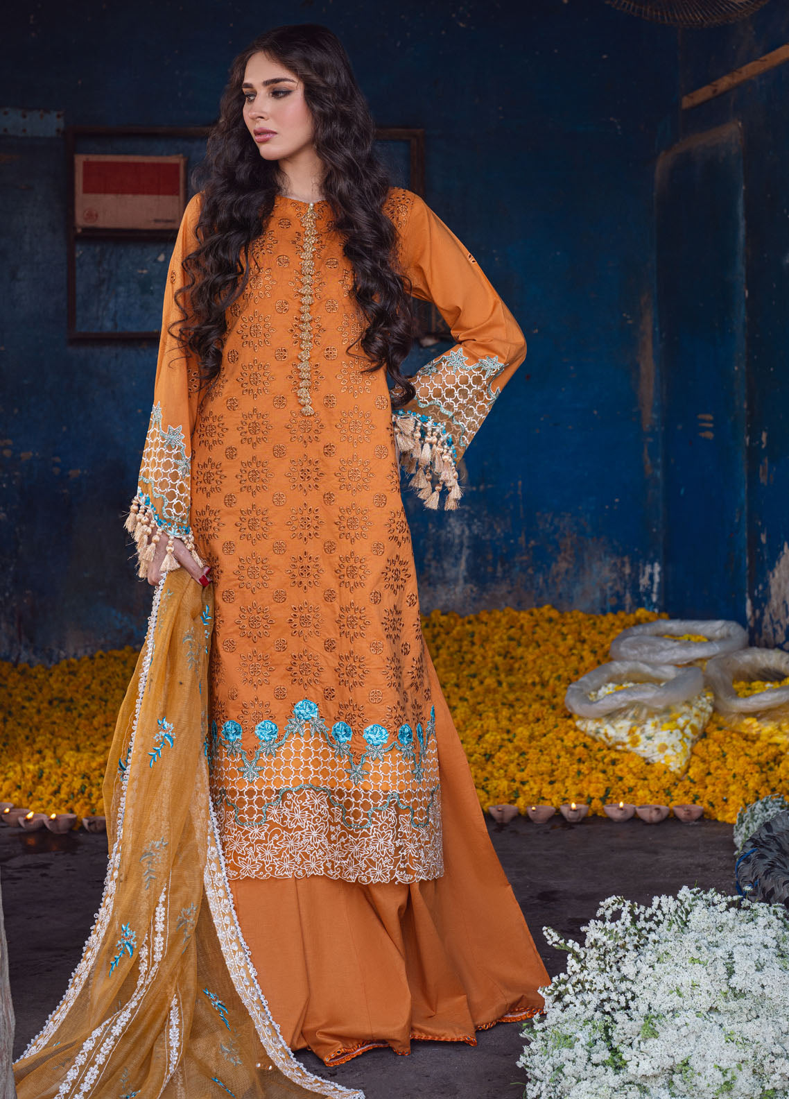 Sahane | Sahakari Chikankari Lawn Edit 24 | Mashal - Khanumjan  Pakistani Clothes and Designer Dresses in UK, USA 