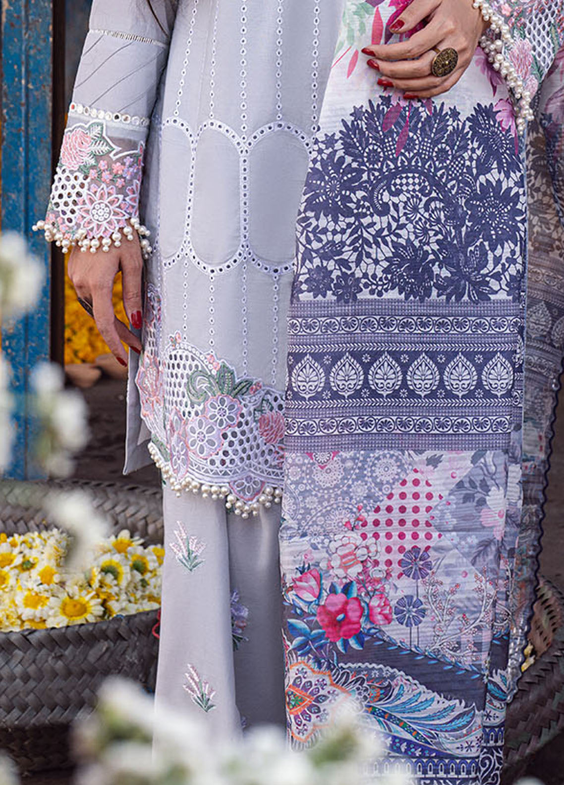 Sahane | Sahakari Chikankari Lawn Edit 24 | Dastaan - Khanumjan  Pakistani Clothes and Designer Dresses in UK, USA 