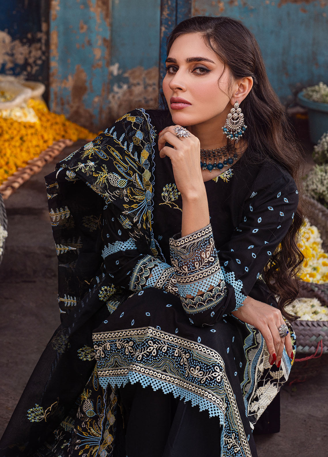 Sahane | Sahakari Chikankari Lawn Edit 24 | Kashish - Khanumjan  Pakistani Clothes and Designer Dresses in UK, USA 