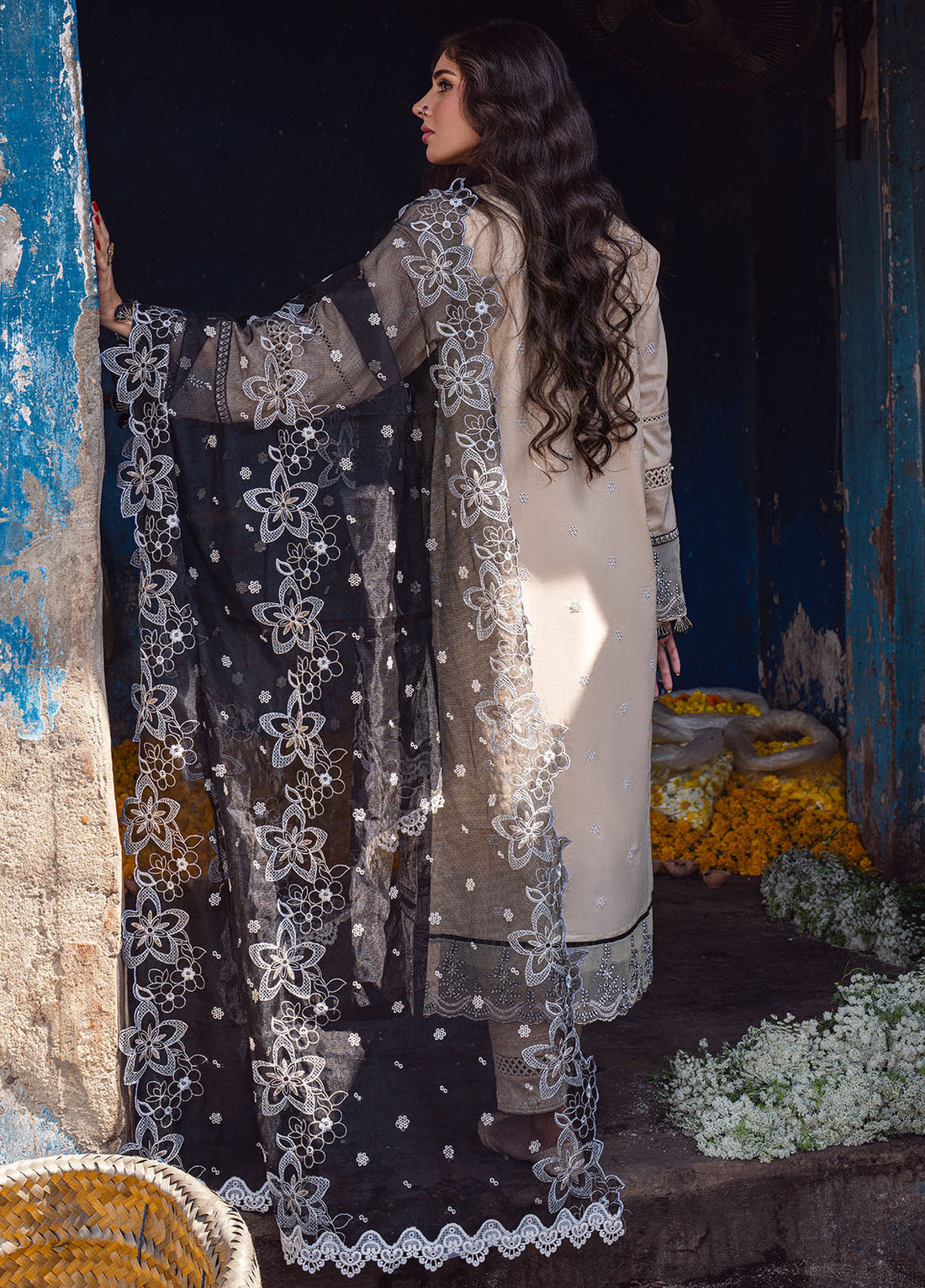 Sahane | Sahakari Chikankari Lawn Edit 24 | Ghazal - Khanumjan  Pakistani Clothes and Designer Dresses in UK, USA 