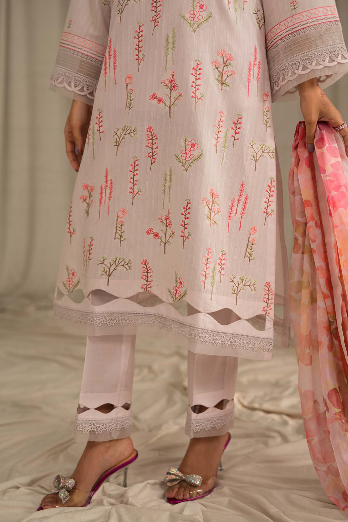 Sahar | Mirage Spring Luxury 24 | Textured Lawn 3 Piece (Embroidered) - Khanumjan  Pakistani Clothes and Designer Dresses in UK, USA 