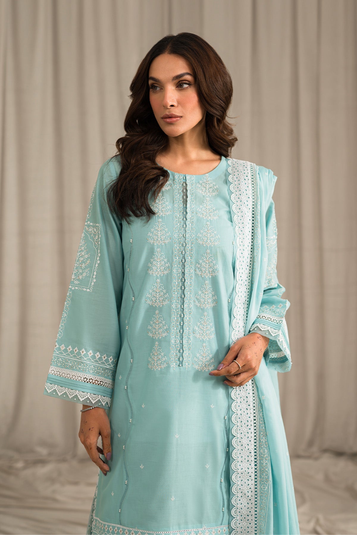 Sahar | Mirage Spring Luxury 24 | Chikankari 3 Piece - Khanumjan  Pakistani Clothes and Designer Dresses in UK, USA 
