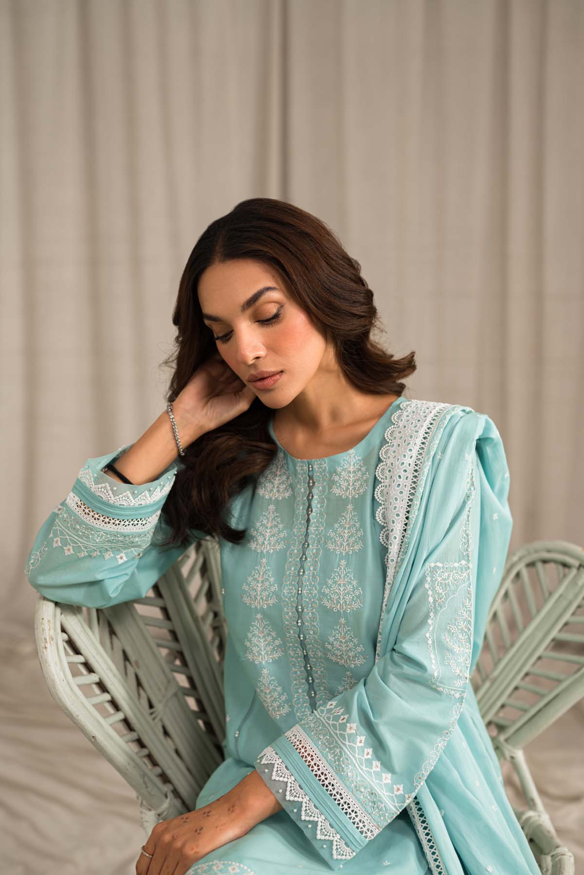 Sahar | Mirage Spring Luxury 24 | Chikankari 3 Piece - Khanumjan  Pakistani Clothes and Designer Dresses in UK, USA 