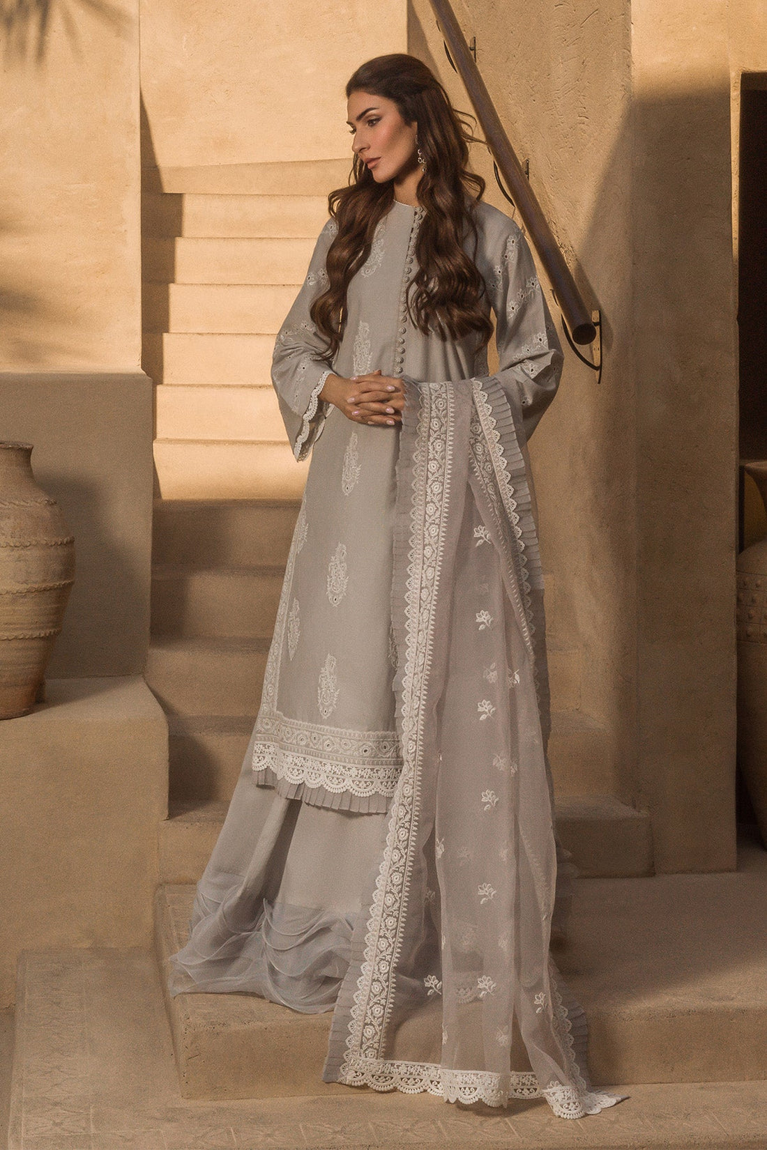 Sahar | Mirage Spring Luxury 24 | Chikankari 3 Piece - Khanumjan  Pakistani Clothes and Designer Dresses in UK, USA 