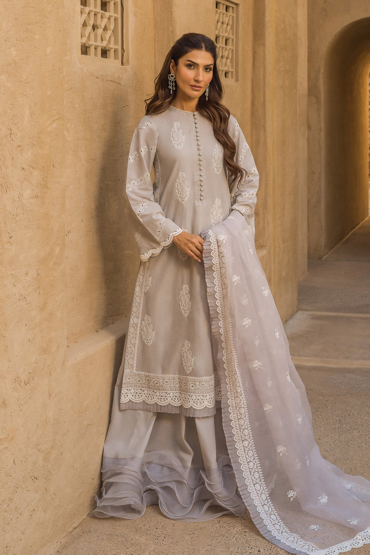 Sahar | Mirage Spring Luxury 24 | Chikankari 3 Piece - Khanumjan  Pakistani Clothes and Designer Dresses in UK, USA 