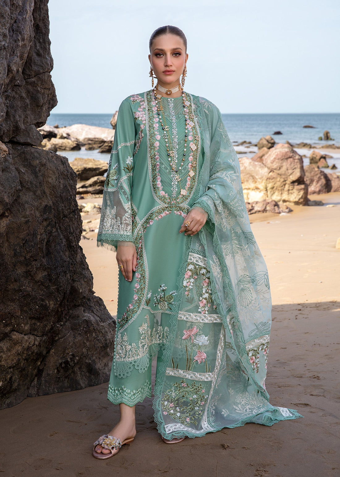 Crimson | Lawn 24 | Winds of Eden - Jade - Khanumjan  Pakistani Clothes and Designer Dresses in UK, USA 