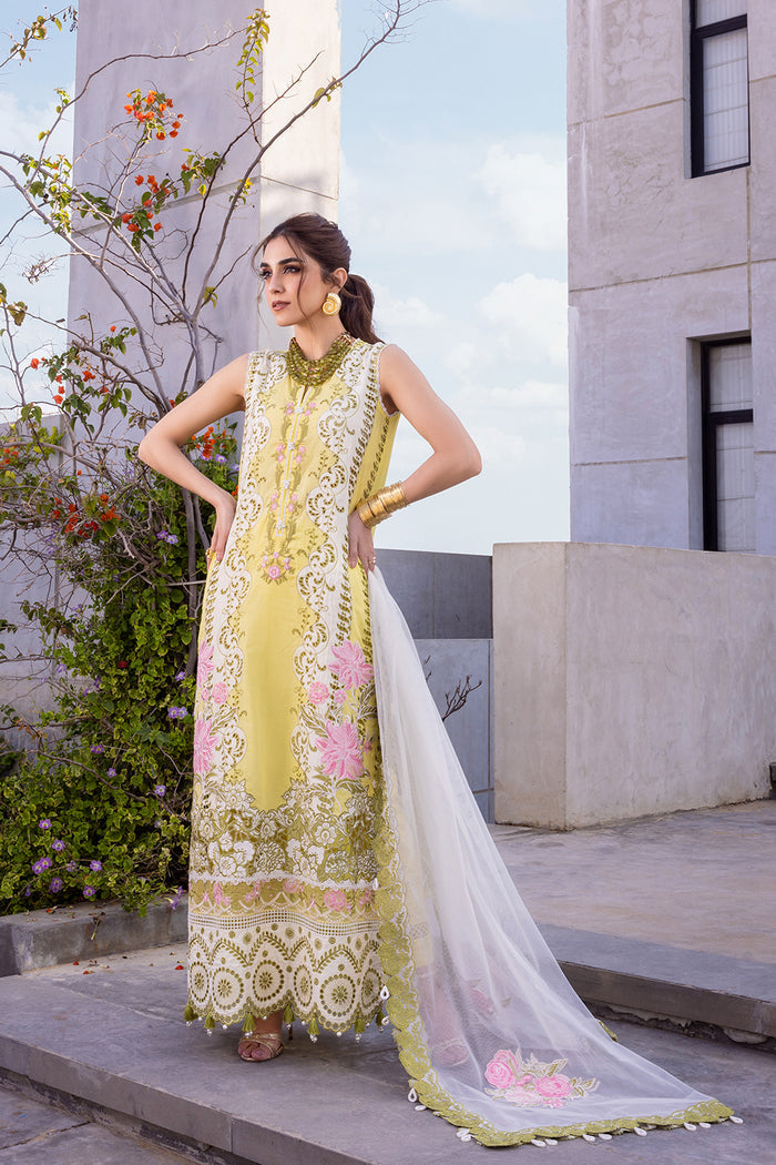 Saira Rizwan | Luxury Lawn 24 | TIFFANY - SRLL24-03 - Khanumjan  Pakistani Clothes and Designer Dresses in UK, USA 