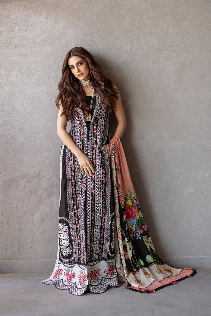 Saira Rizwan | Luxury Lawn 24 | EMBER - SRLL24-06 - Khanumjan  Pakistani Clothes and Designer Dresses in UK, USA 