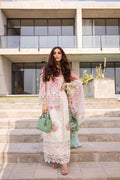 Saira Rizwan | Luxury Lawn 24 | LAUREL - SRLL24-01 - Khanumjan  Pakistani Clothes and Designer Dresses in UK, USA 