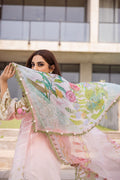 Saira Rizwan | Luxury Lawn 24 | LAUREL - SRLL24-01 - Khanumjan  Pakistani Clothes and Designer Dresses in UK, USA 