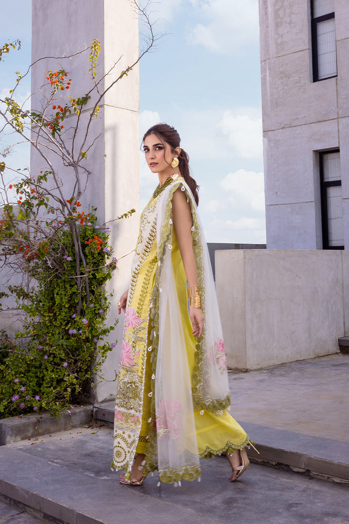 Saira Rizwan | Luxury Lawn 24 | TIFFANY - SRLL24-03 - Khanumjan  Pakistani Clothes and Designer Dresses in UK, USA 