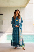 Saira Rizwan | Luxury Lawn 24 | SAPPHIRE - SRLL24-07 - Khanumjan  Pakistani Clothes and Designer Dresses in UK, USA 