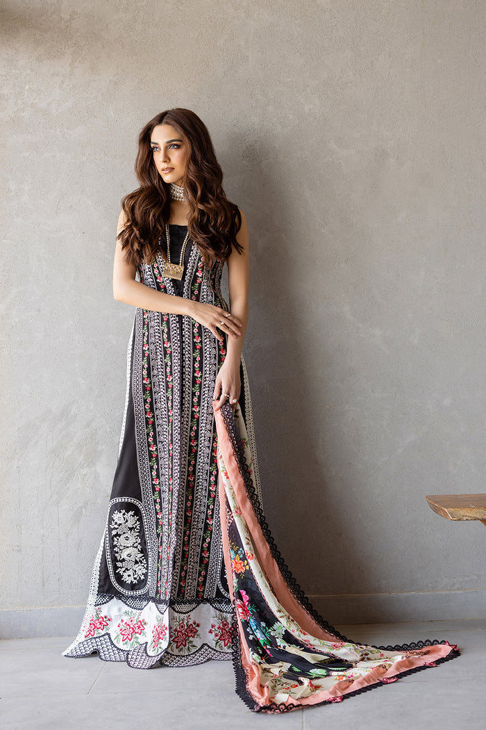 Saira Rizwan | Luxury Lawn 24 | EMBER - SRLL24-06 - Khanumjan  Pakistani Clothes and Designer Dresses in UK, USA 